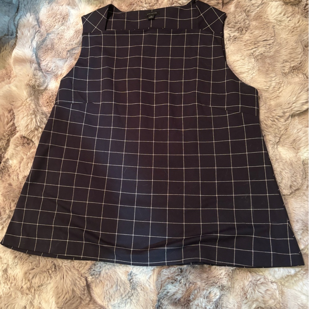 Ann Taylor size XL Square Neck Work Blouse